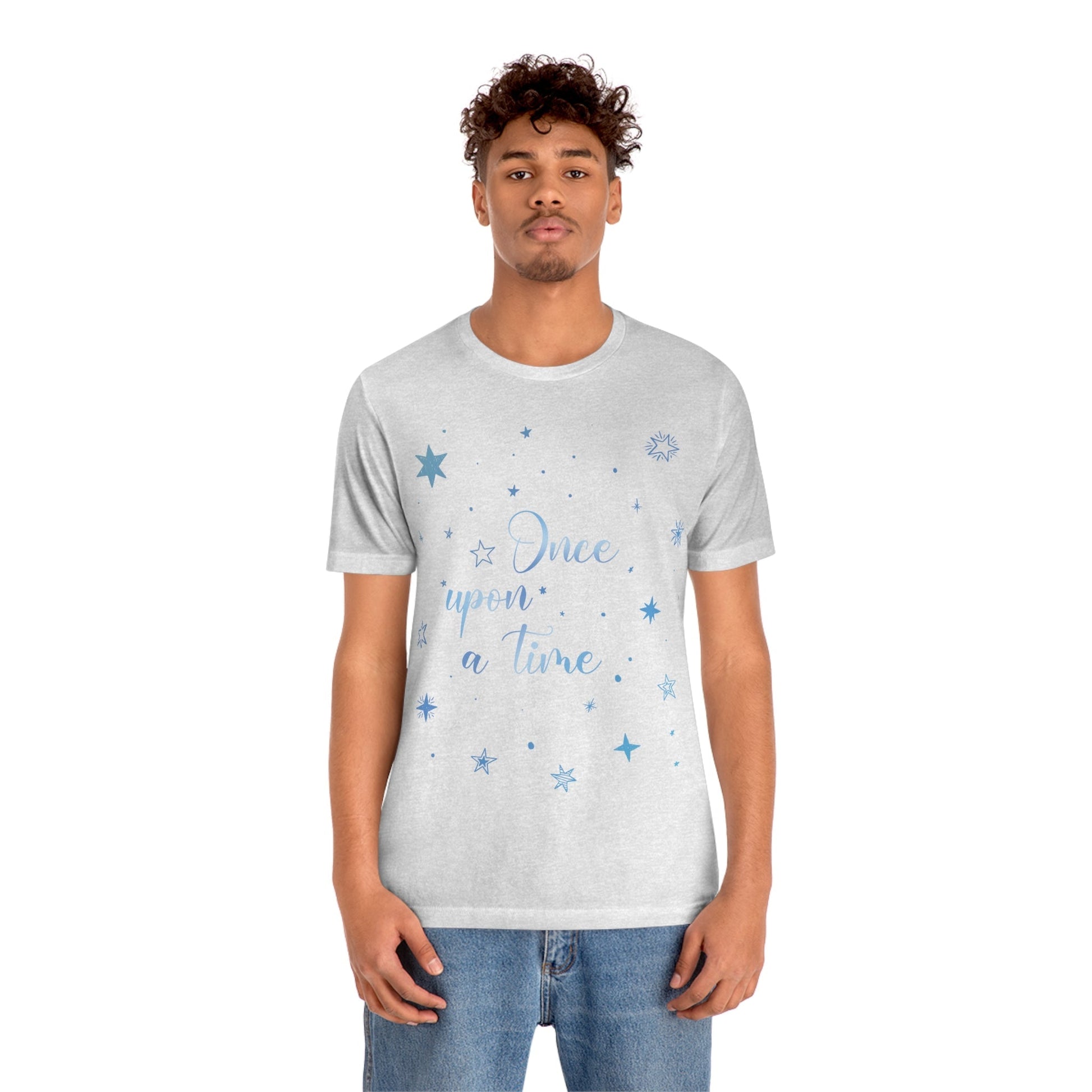 Once Upon a Time New Year Slogan Unisex Jersey Short Sleeve T-Shirt Ichaku [Perfect Gifts Selection]