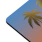 Palm Beach Sunset Minimal Art Ergonomic Non-slip Creative Design Mouse Pad Ichaku [Perfect Gifts Selection]