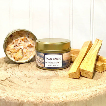 Palo Santo Soy Wax Candle Ichaku [Perfect Gifts Selection]