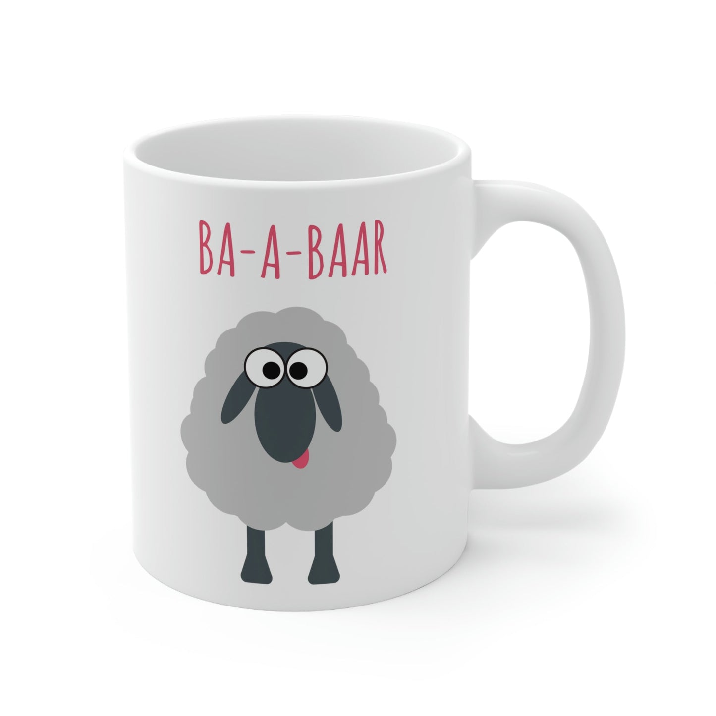 Party Holiday Sheep Bar Alcohol Lovers Ceramic Mug 11oz Ichaku [Perfect Gifts Selection]