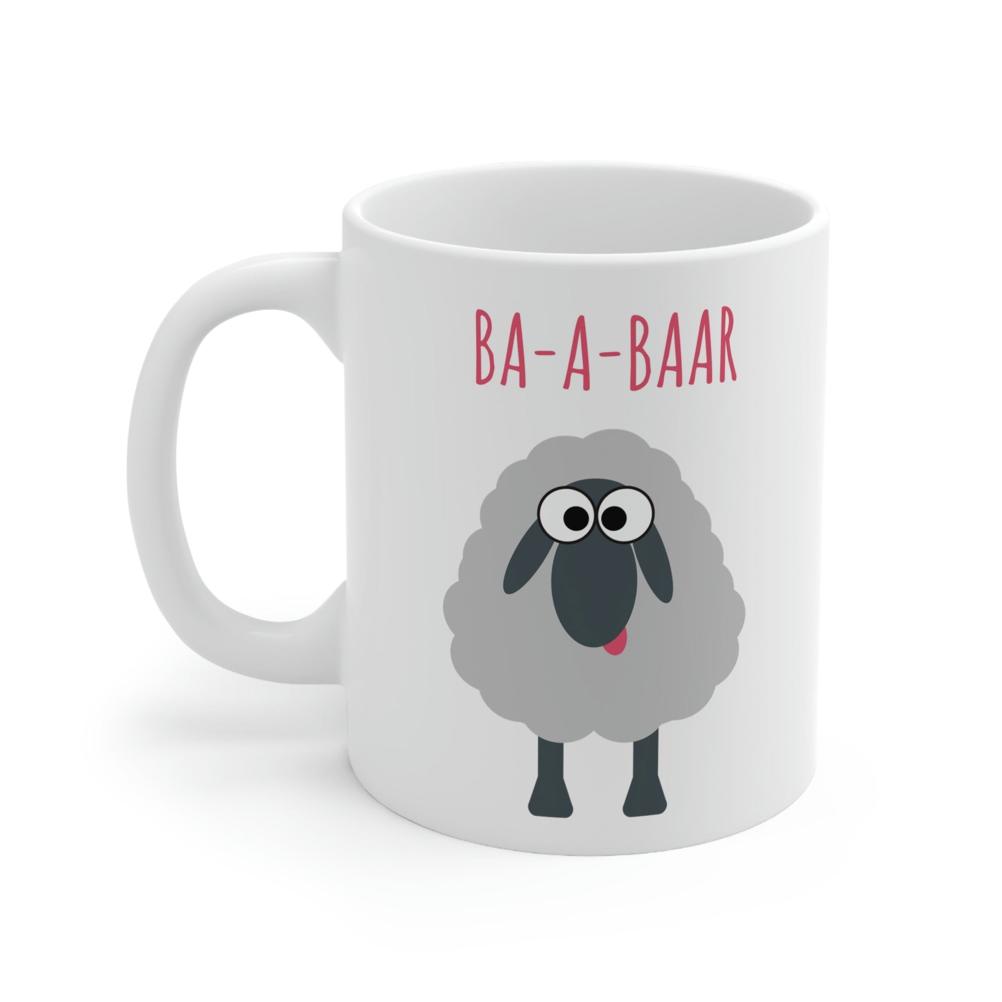 Party Holiday Sheep Bar Alcohol Lovers Ceramic Mug 11oz Ichaku [Perfect Gifts Selection]