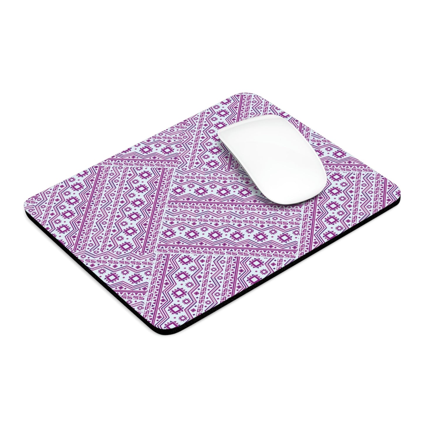 Patchwork Abstract Graphic Geometric Pattern Ergonomic Non-slip Creative Design Mouse Pad Ichaku [Perfect Gifts Selection]