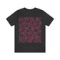 Peony Flower Pink Pattern Unisex Jersey Short Sleeve T-Shirt Ichaku [Perfect Gifts Selection]