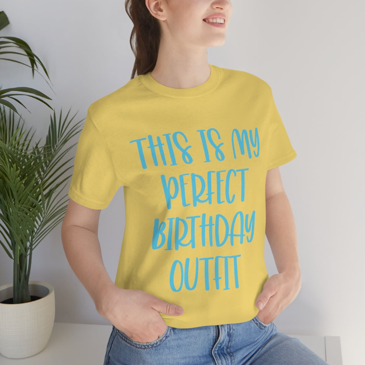 Perfect Gift for Anyone Gold Text Funny Self Define Aesthetic Slogan Unisex Jersey Short Sleeve T-Shirt Ichaku [Perfect Gifts Selection]