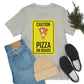 Pizza On board Funny Sign Valentines Quotes Unisex Jersey Short Sleeve T-Shirt Ichaku [Perfect Gifts Selection]