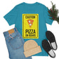 Pizza On board Funny Sign Valentines Quotes Unisex Jersey Short Sleeve T-Shirt Ichaku [Perfect Gifts Selection]