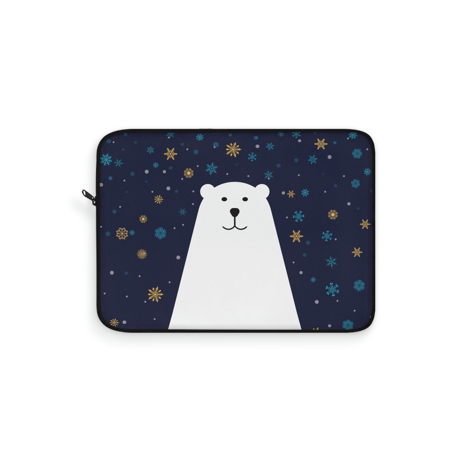 Polar Bear Arctic Art Laptop Sleeve Ichaku [Perfect Gifts Selection]