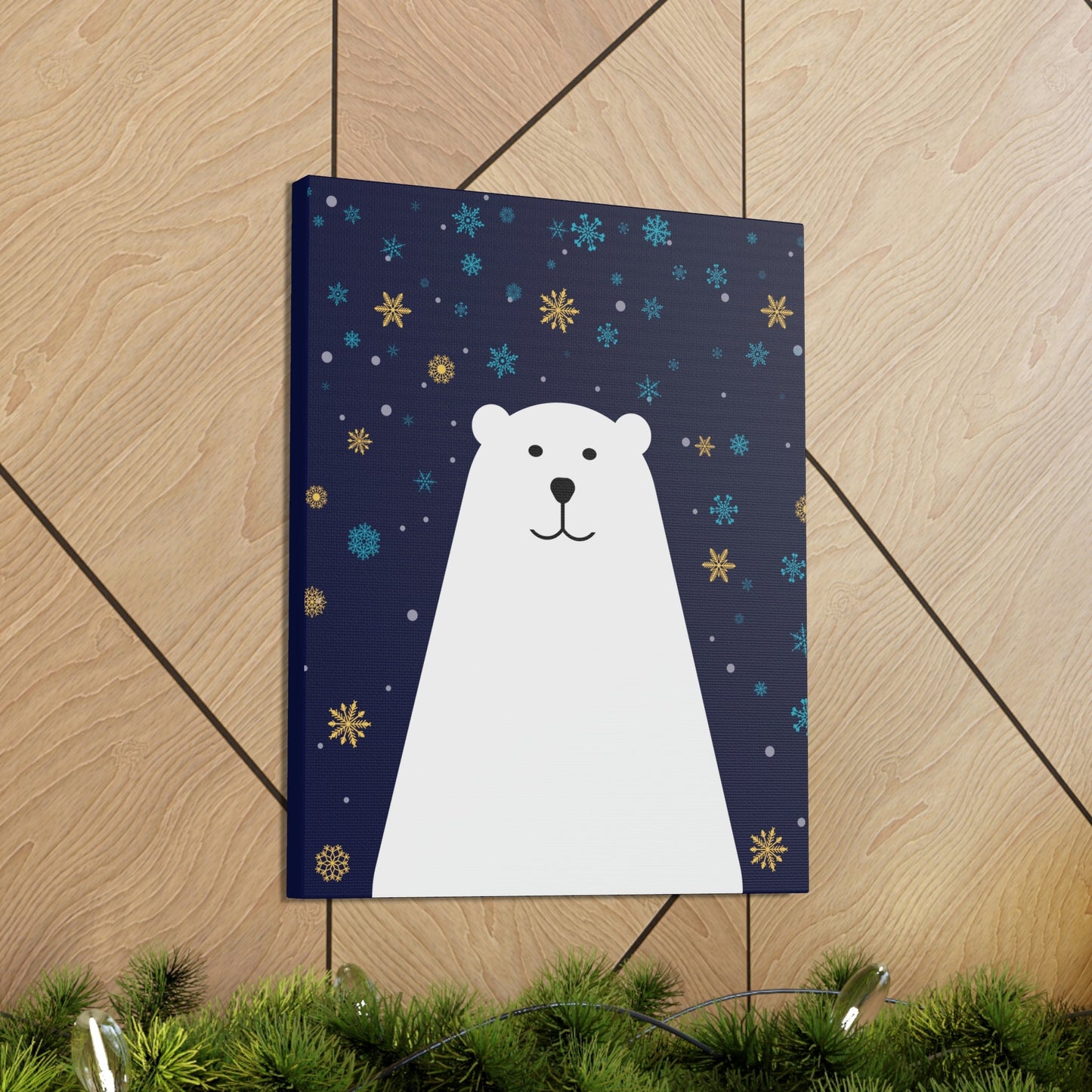 Polar Bear Arctic Classic Art Canvas Gallery Wraps Ichaku [Perfect Gifts Selection]