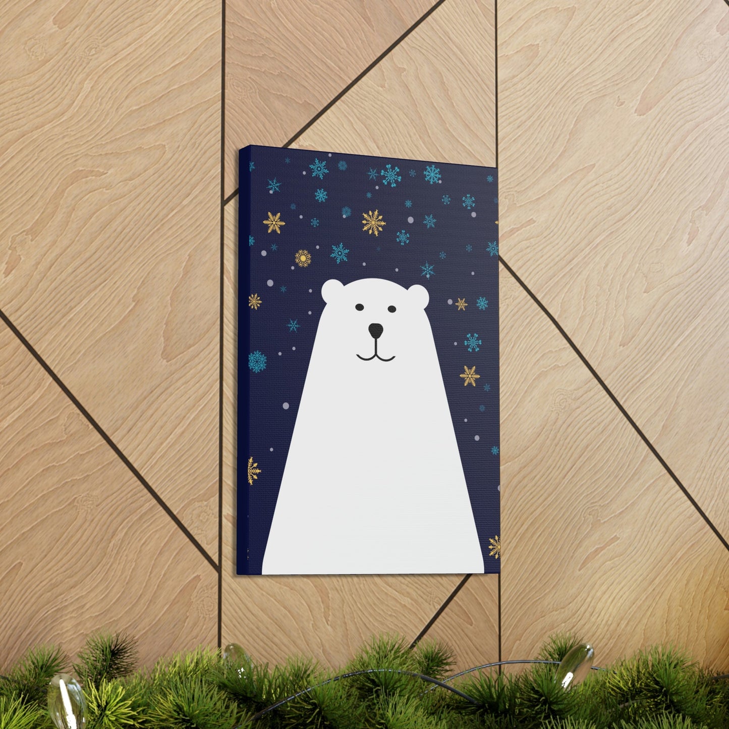 Polar Bear Arctic Classic Art Canvas Gallery Wraps Ichaku [Perfect Gifts Selection]