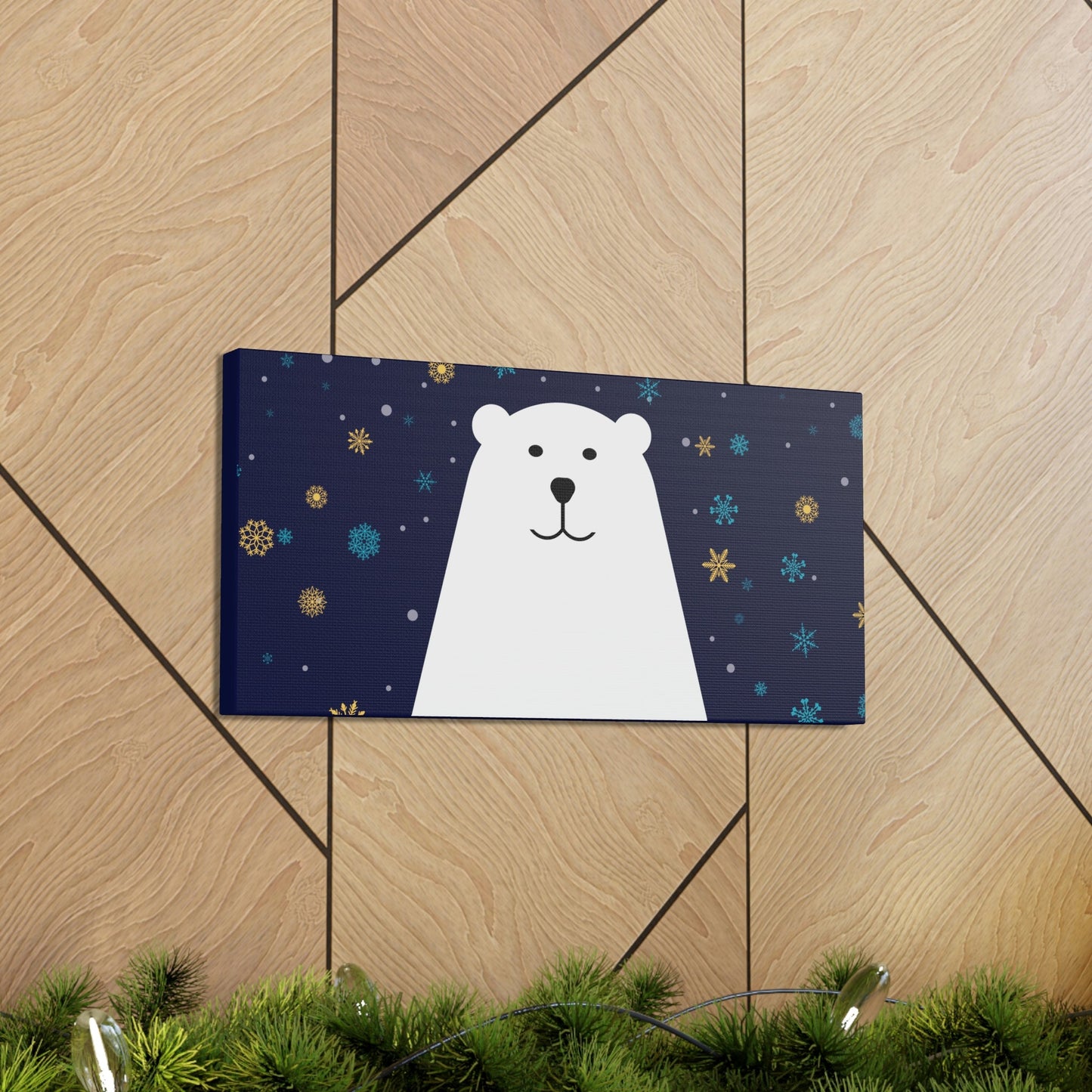 Polar Bear Arctic Classic Art Canvas Gallery Wraps Ichaku [Perfect Gifts Selection]