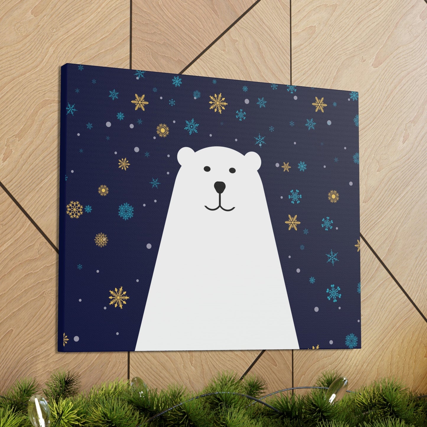 Polar Bear Arctic Classic Art Canvas Gallery Wraps Ichaku [Perfect Gifts Selection]