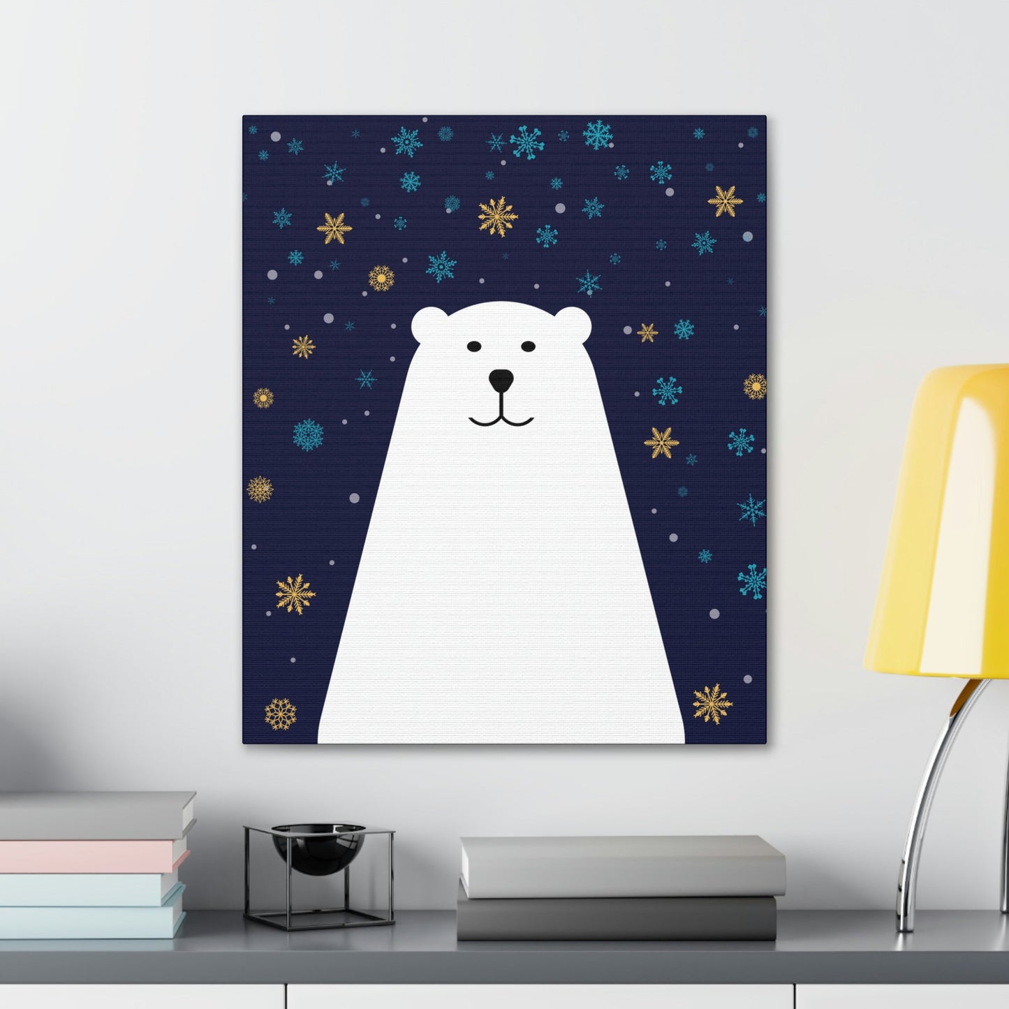 Polar Bear Arctic Classic Art Canvas Gallery Wraps Ichaku [Perfect Gifts Selection]