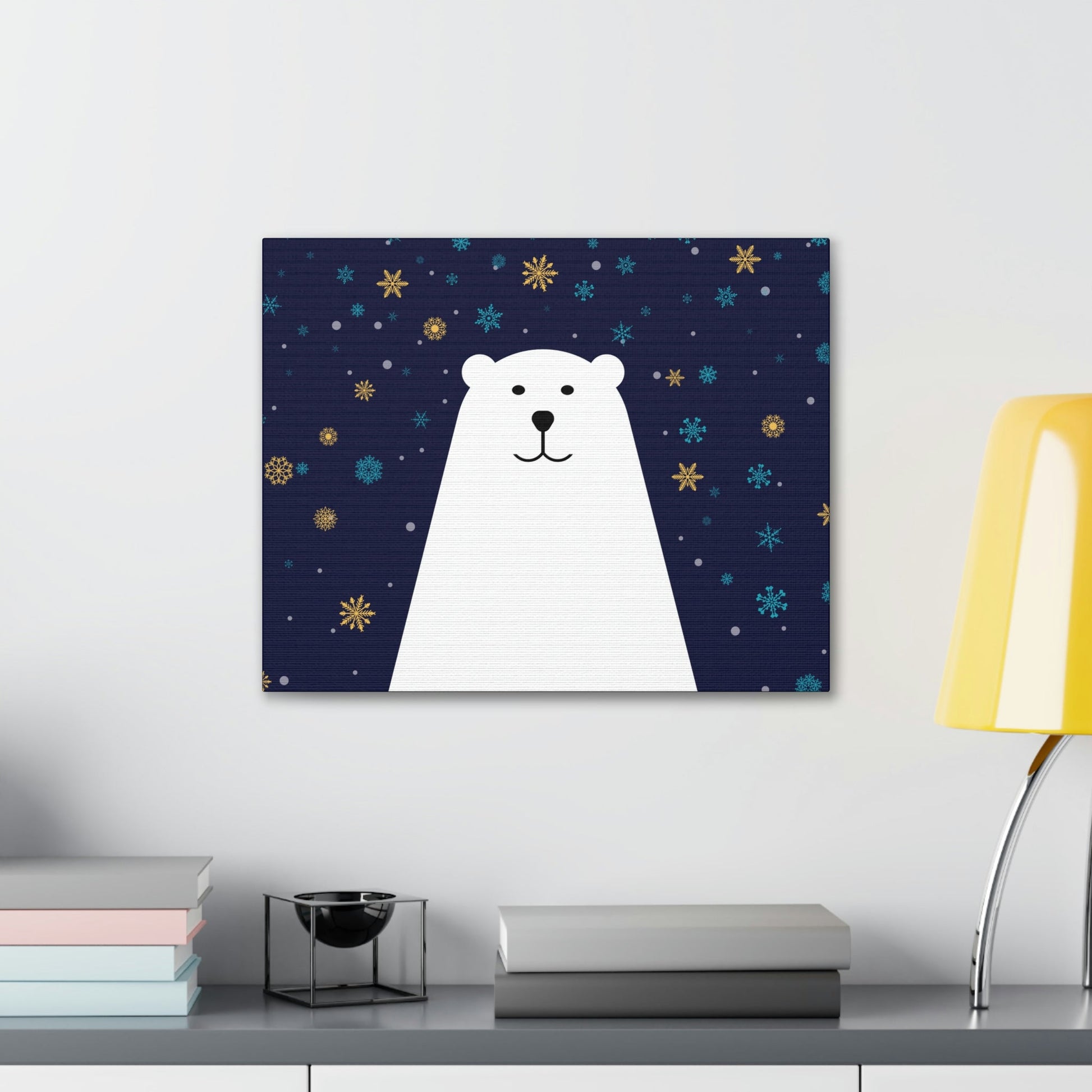 Polar Bear Arctic Classic Art Canvas Gallery Wraps Ichaku [Perfect Gifts Selection]