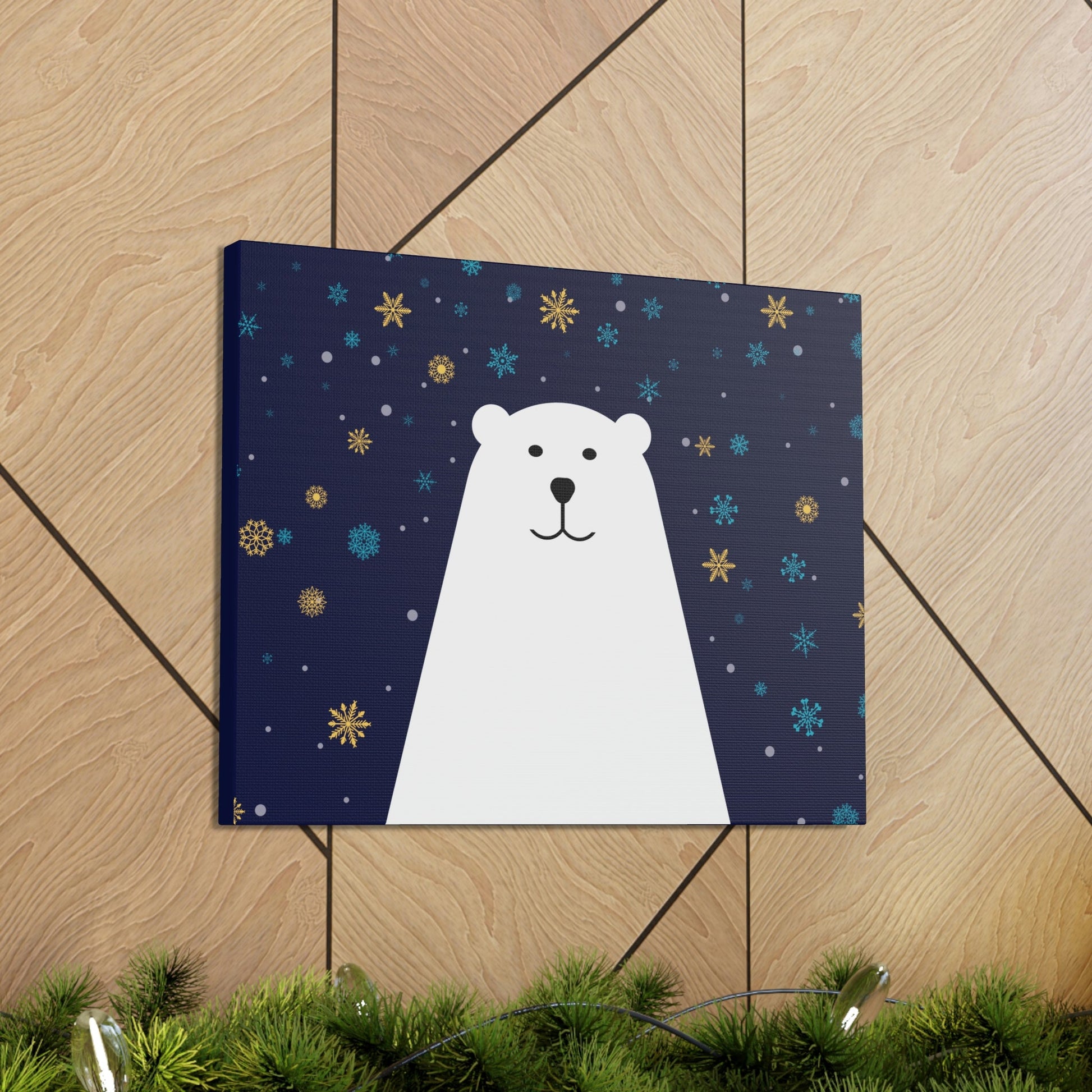 Polar Bear Arctic Classic Art Canvas Gallery Wraps Ichaku [Perfect Gifts Selection]