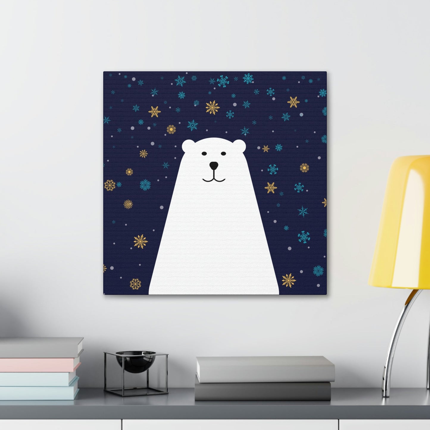 Polar Bear Arctic Classic Art Canvas Gallery Wraps Ichaku [Perfect Gifts Selection]