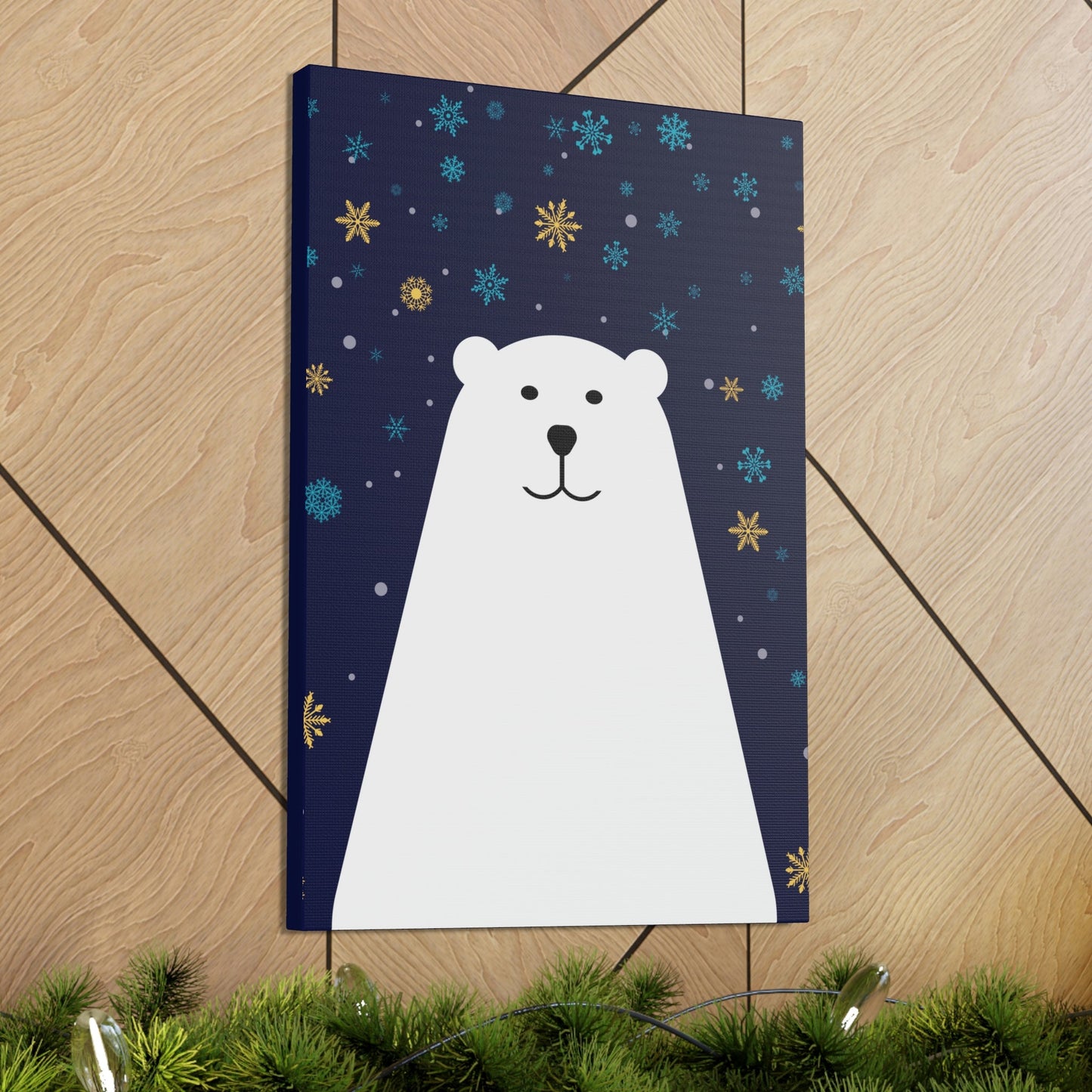 Polar Bear Arctic Classic Art Canvas Gallery Wraps Ichaku [Perfect Gifts Selection]