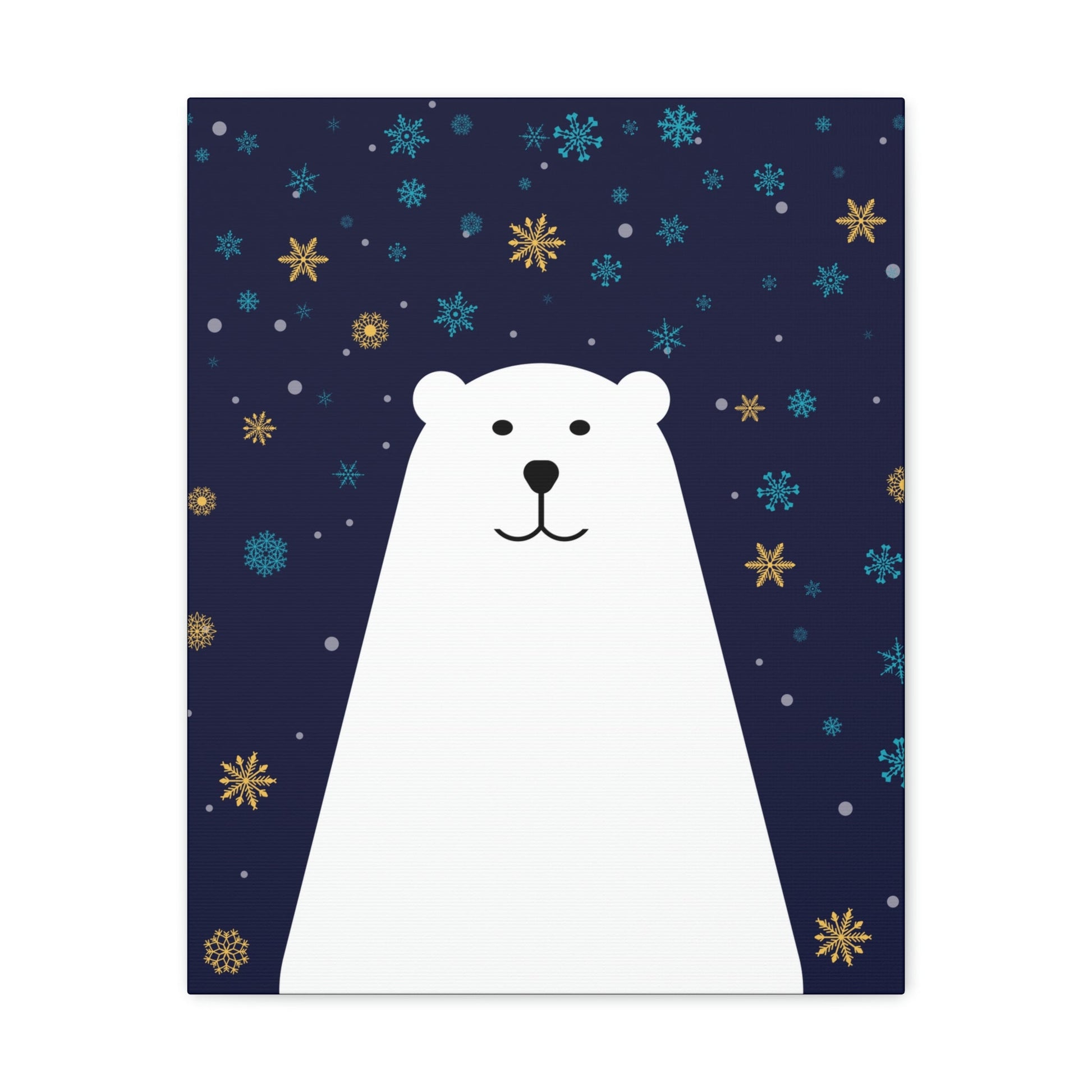 Polar Bear Arctic Classic Art Canvas Gallery Wraps Ichaku [Perfect Gifts Selection]