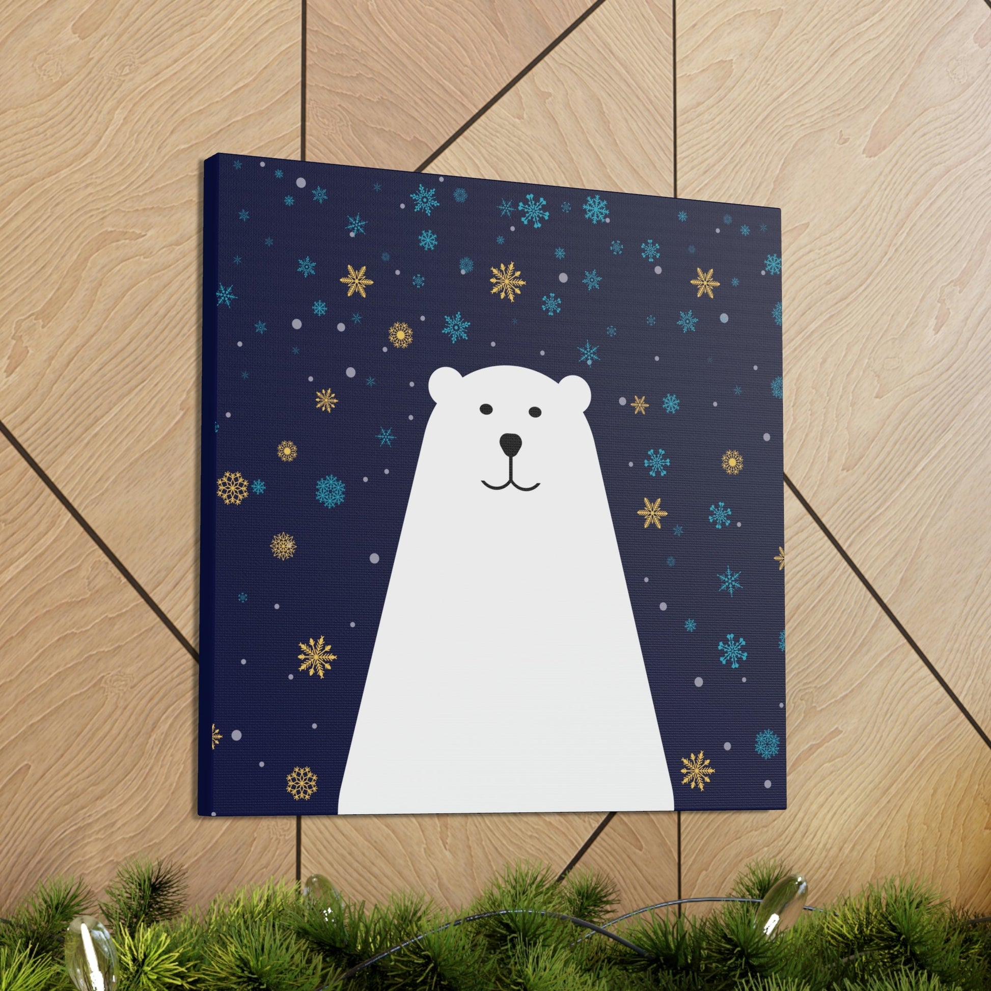 Polar Bear Arctic Classic Art Canvas Gallery Wraps Ichaku [Perfect Gifts Selection]