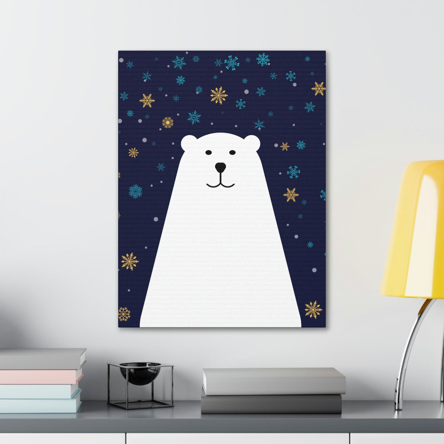 Polar Bear Arctic Classic Art Canvas Gallery Wraps Ichaku [Perfect Gifts Selection]