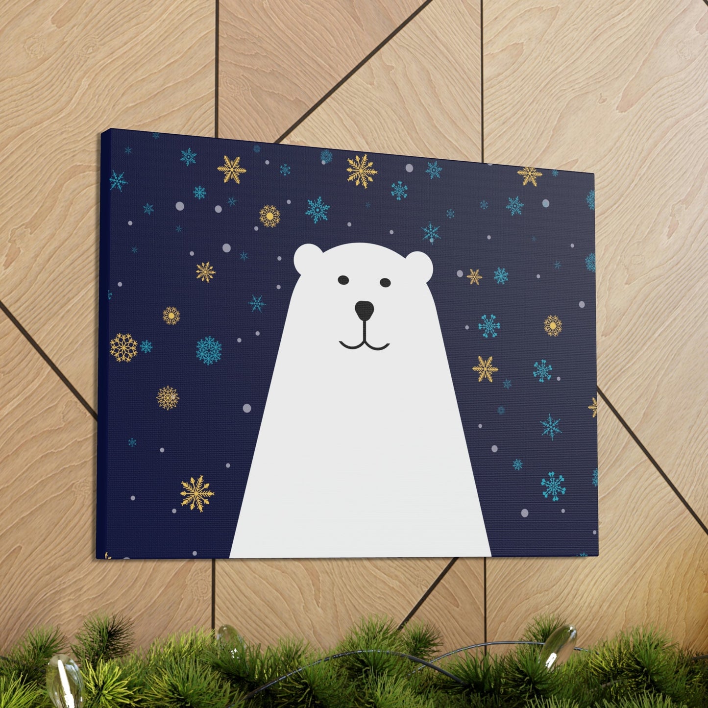 Polar Bear Arctic Classic Art Canvas Gallery Wraps Ichaku [Perfect Gifts Selection]