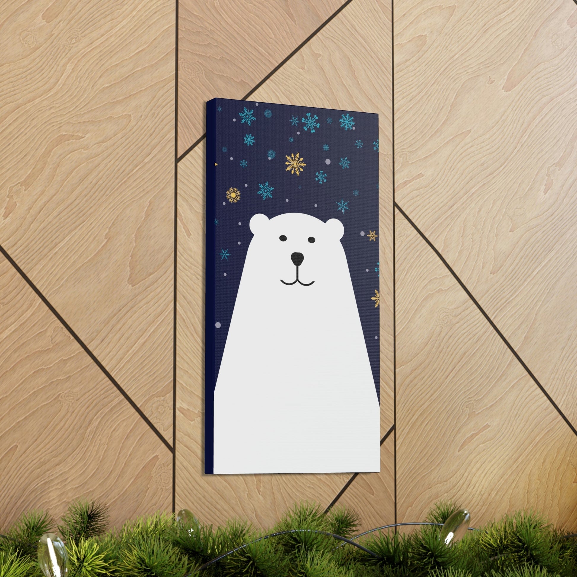 Polar Bear Arctic Classic Art Canvas Gallery Wraps Ichaku [Perfect Gifts Selection]