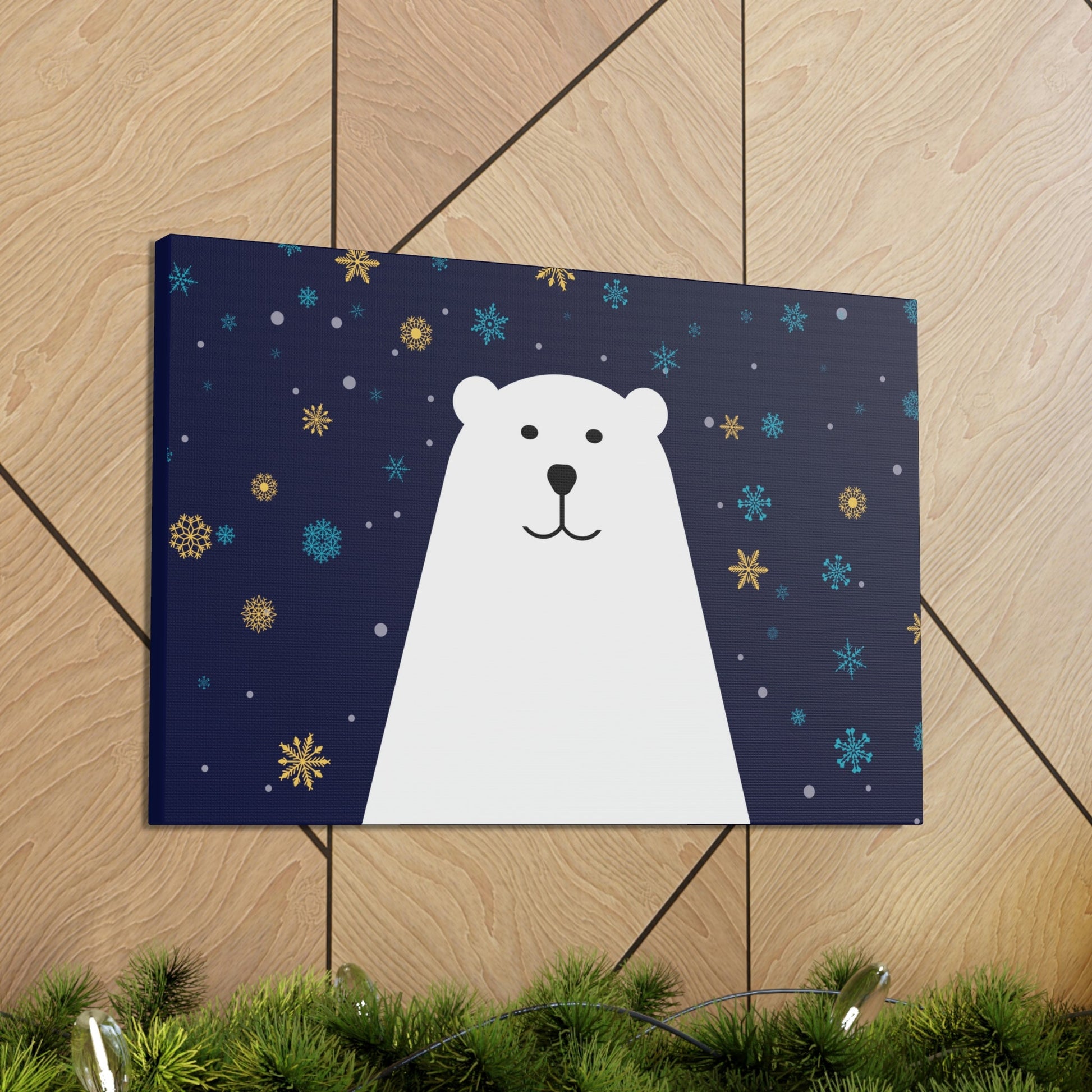 Polar Bear Arctic Classic Art Canvas Gallery Wraps Ichaku [Perfect Gifts Selection]