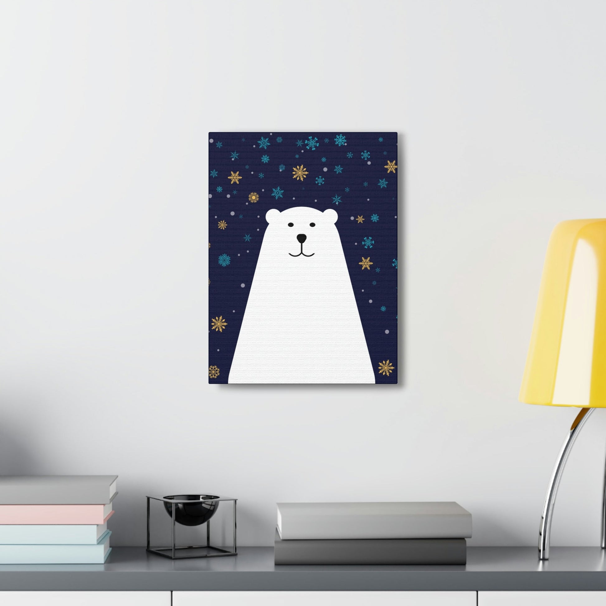 Polar Bear Arctic Classic Art Canvas Gallery Wraps Ichaku [Perfect Gifts Selection]