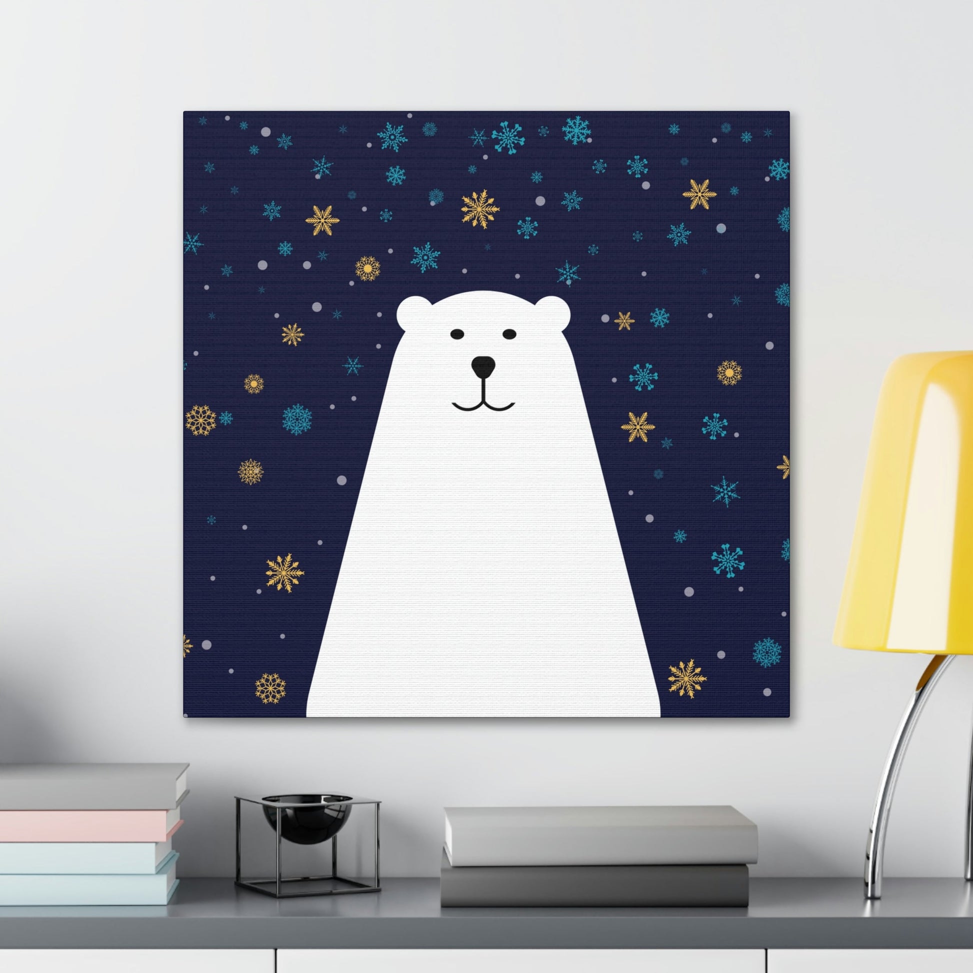 Polar Bear Arctic Classic Art Canvas Gallery Wraps Ichaku [Perfect Gifts Selection]