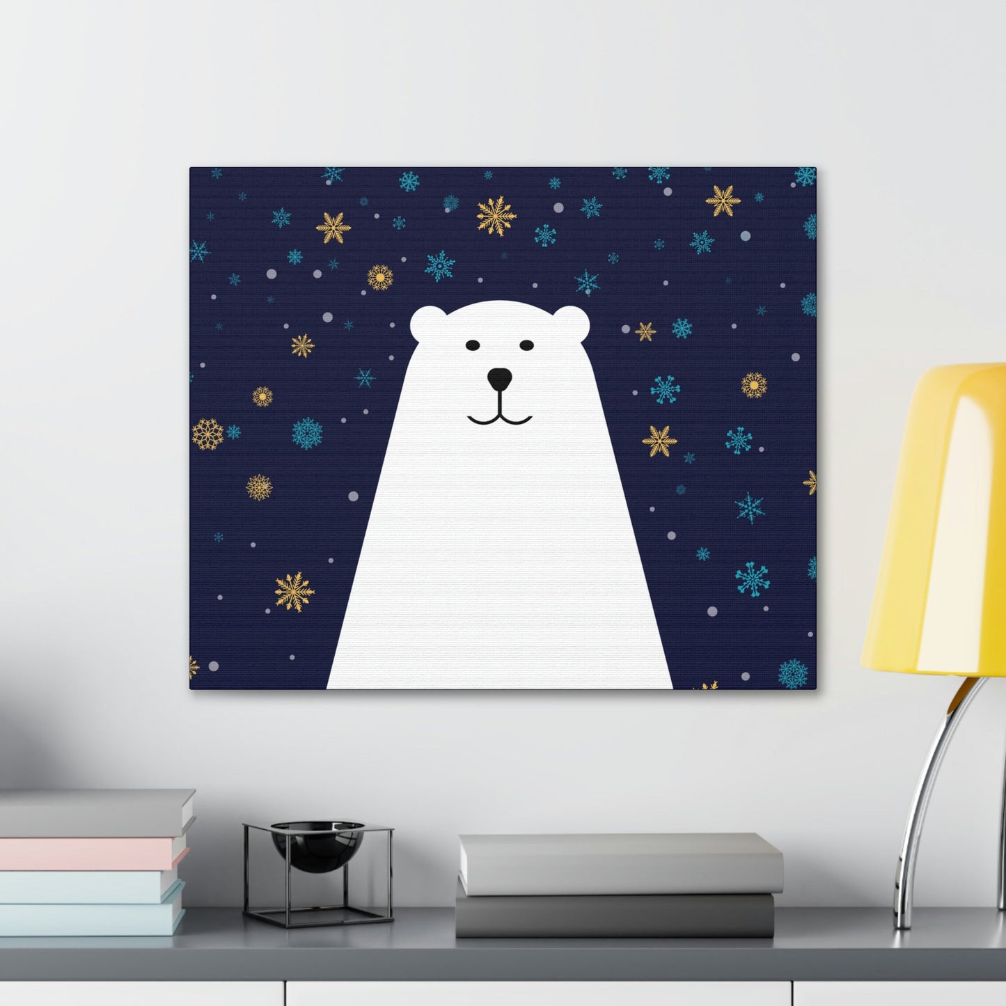 Polar Bear Arctic Classic Art Canvas Gallery Wraps Ichaku [Perfect Gifts Selection]