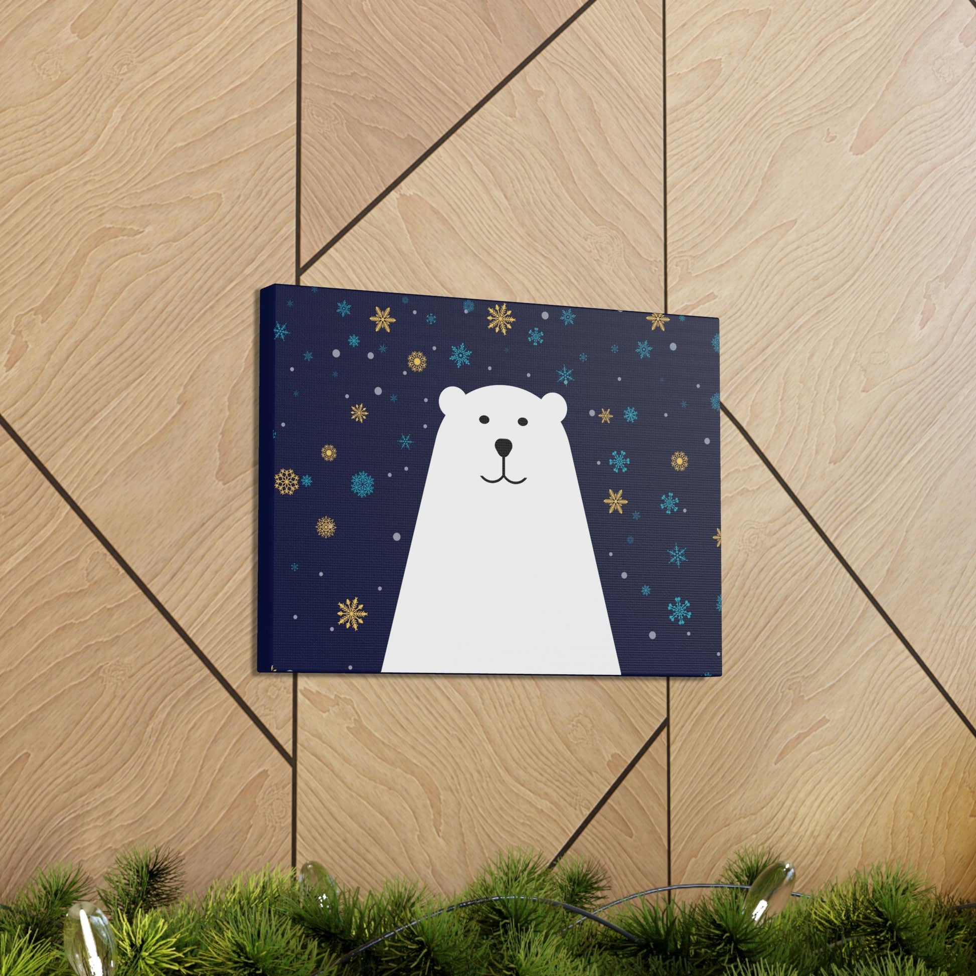 Polar Bear Arctic Classic Art Canvas Gallery Wraps Ichaku [Perfect Gifts Selection]