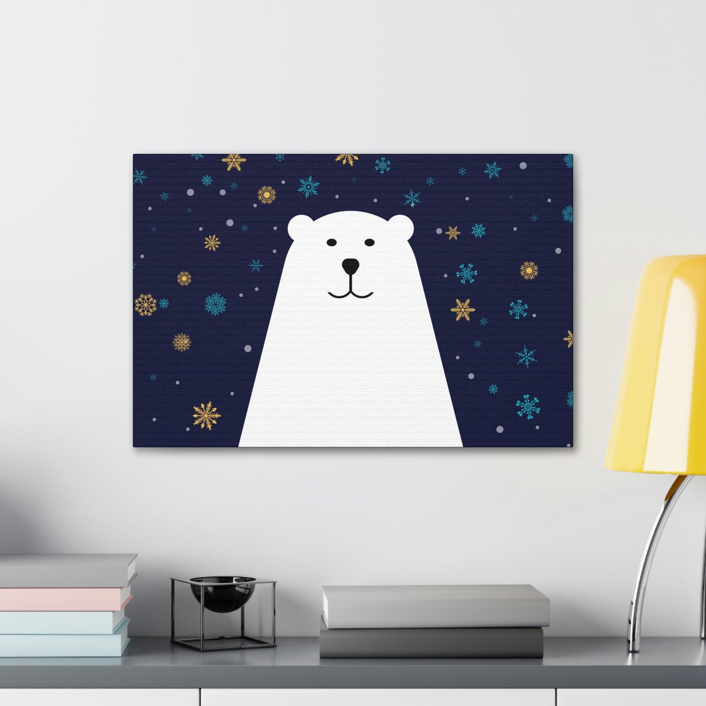 Polar Bear Arctic Classic Art Canvas Gallery Wraps Ichaku [Perfect Gifts Selection]