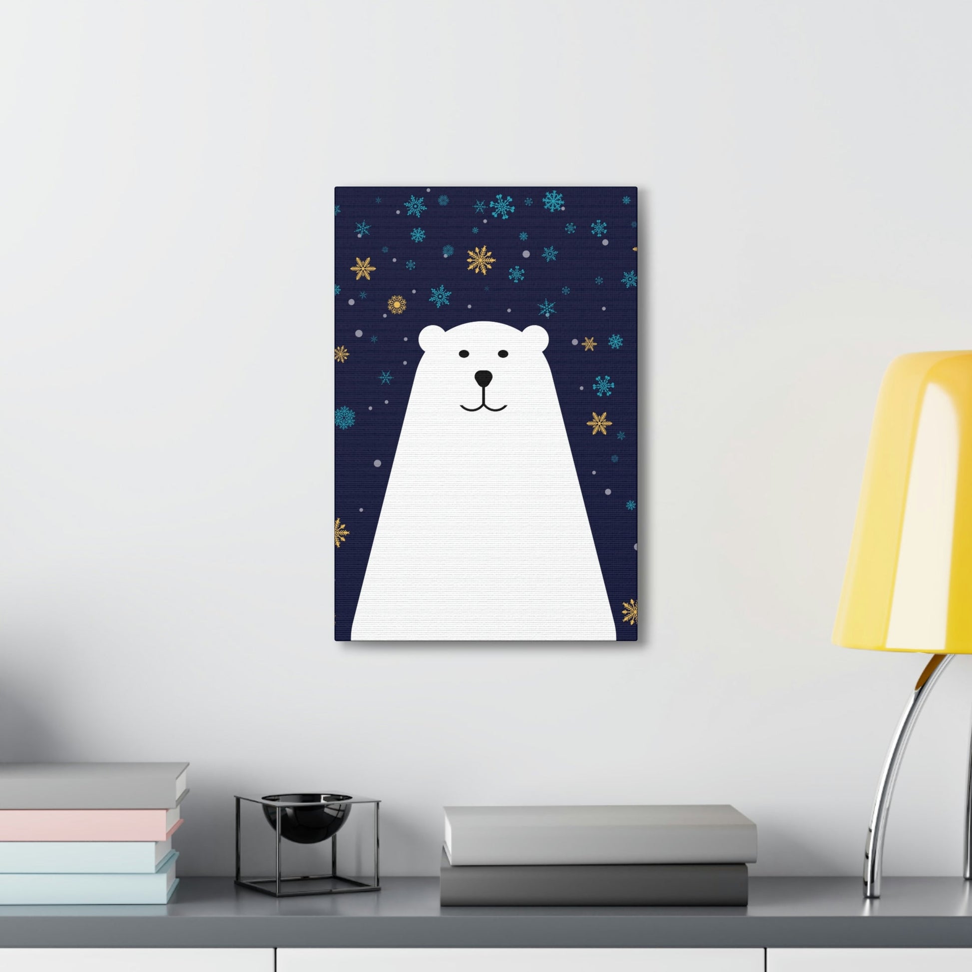 Polar Bear Arctic Classic Art Canvas Gallery Wraps Ichaku [Perfect Gifts Selection]