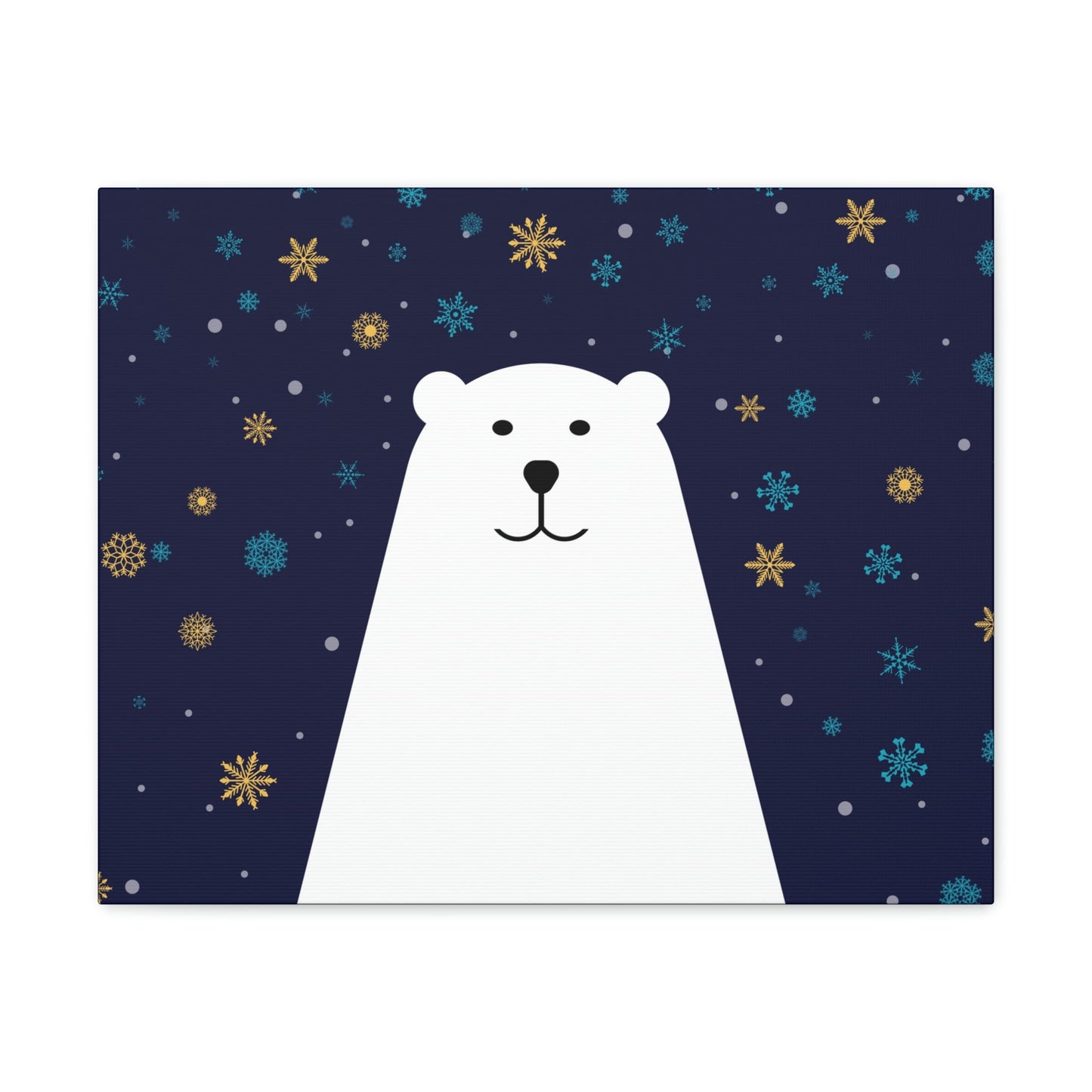 Polar Bear Arctic Classic Art Canvas Gallery Wraps Ichaku [Perfect Gifts Selection]