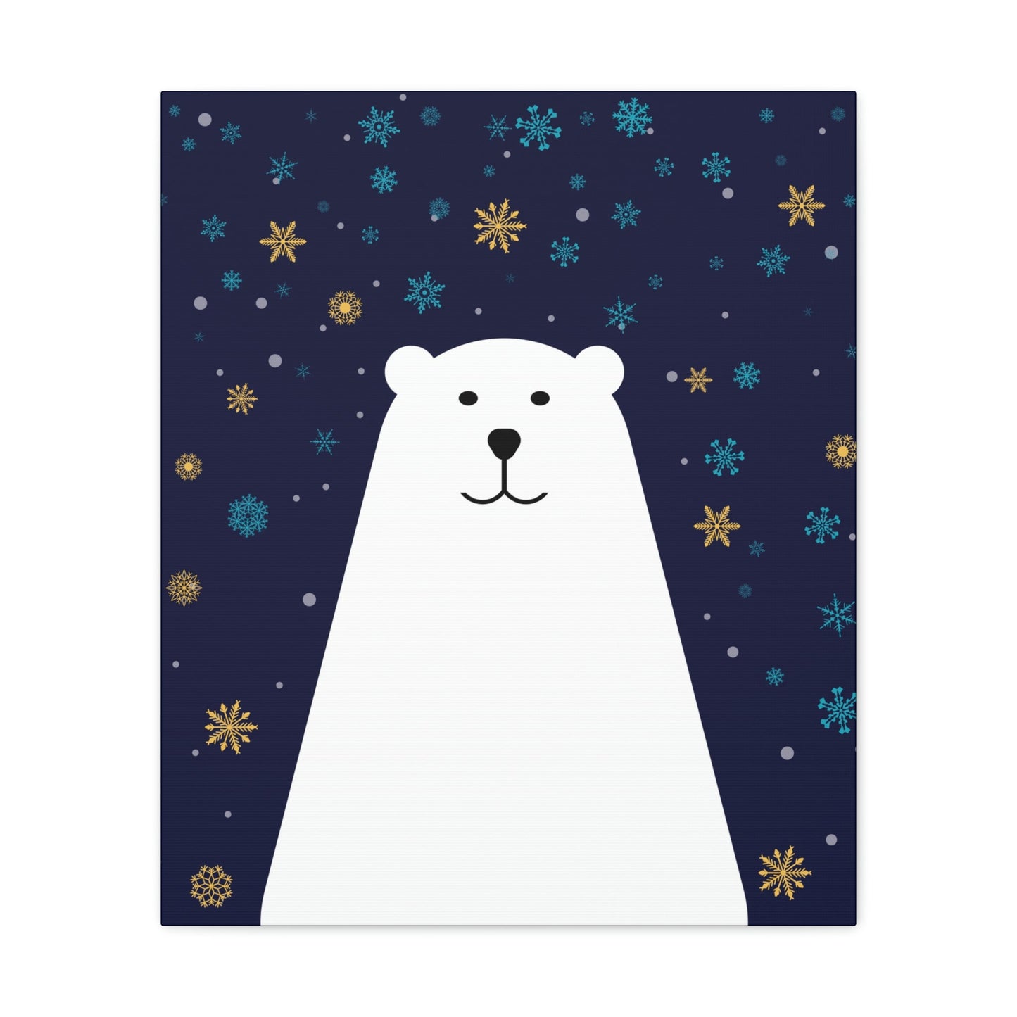 Polar Bear Arctic Classic Art Canvas Gallery Wraps Ichaku [Perfect Gifts Selection]