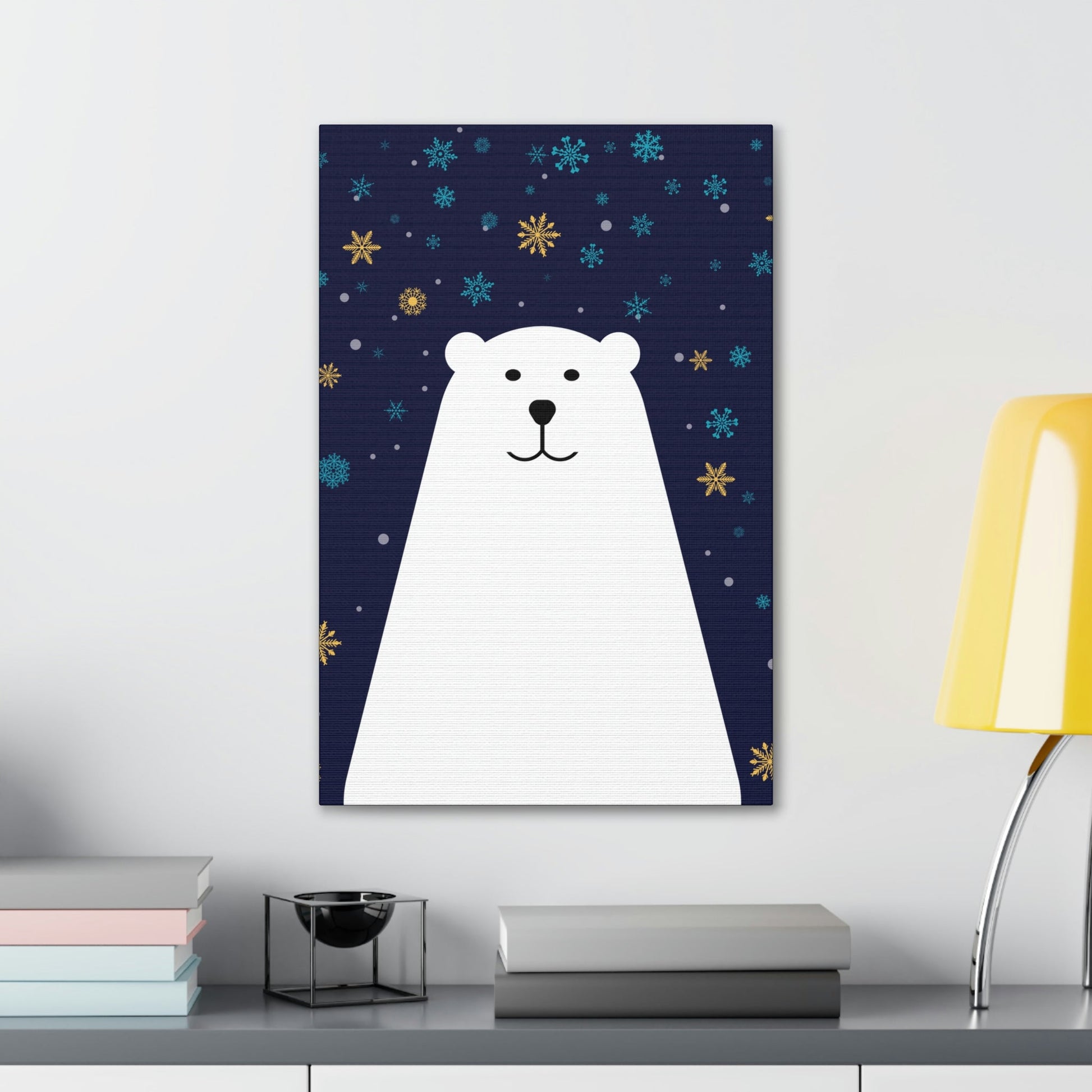 Polar Bear Arctic Classic Art Canvas Gallery Wraps Ichaku [Perfect Gifts Selection]