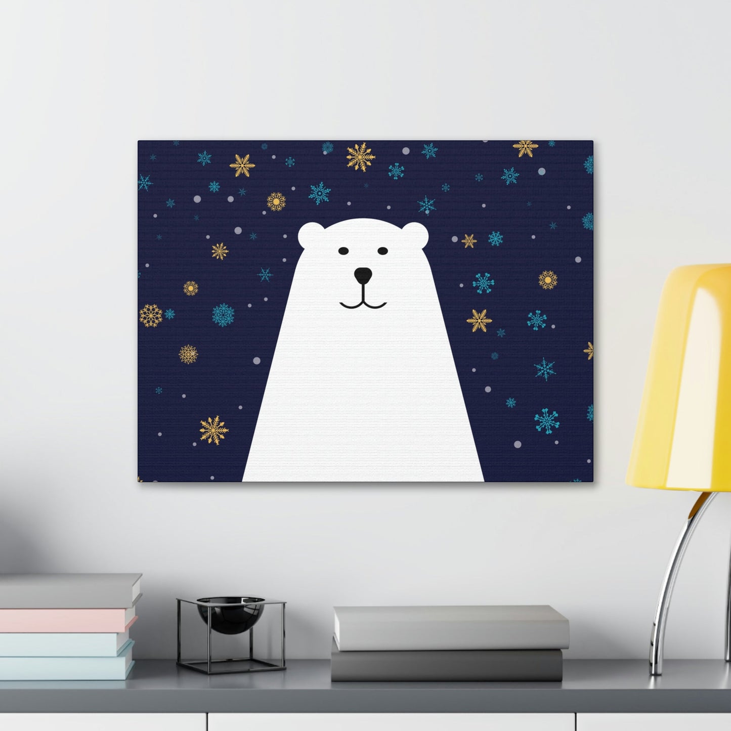 Polar Bear Arctic Classic Art Canvas Gallery Wraps Ichaku [Perfect Gifts Selection]