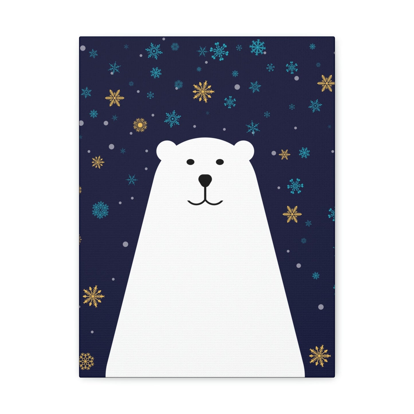 Polar Bear Arctic Classic Art Canvas Gallery Wraps Ichaku [Perfect Gifts Selection]