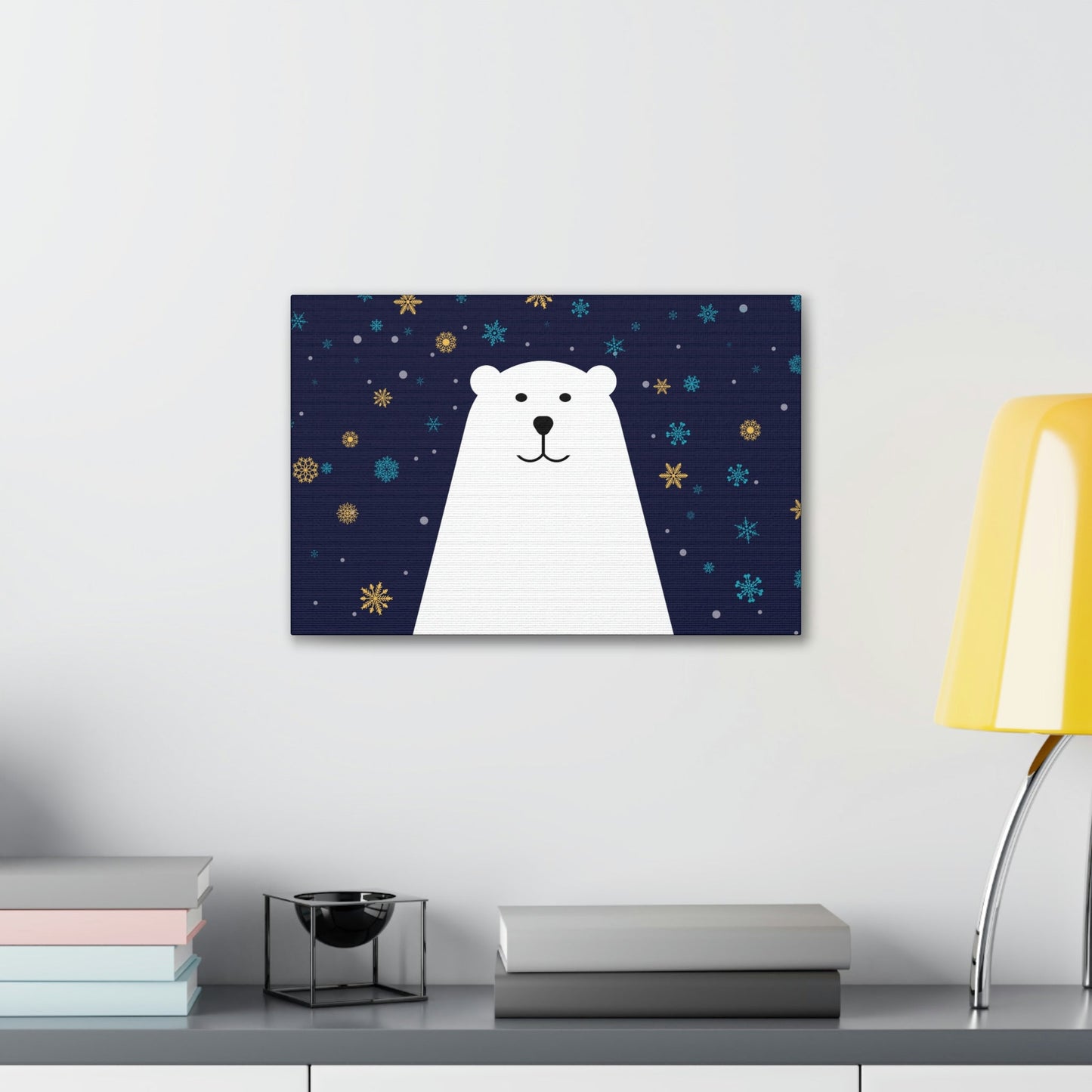 Polar Bear Arctic Classic Art Canvas Gallery Wraps Ichaku [Perfect Gifts Selection]