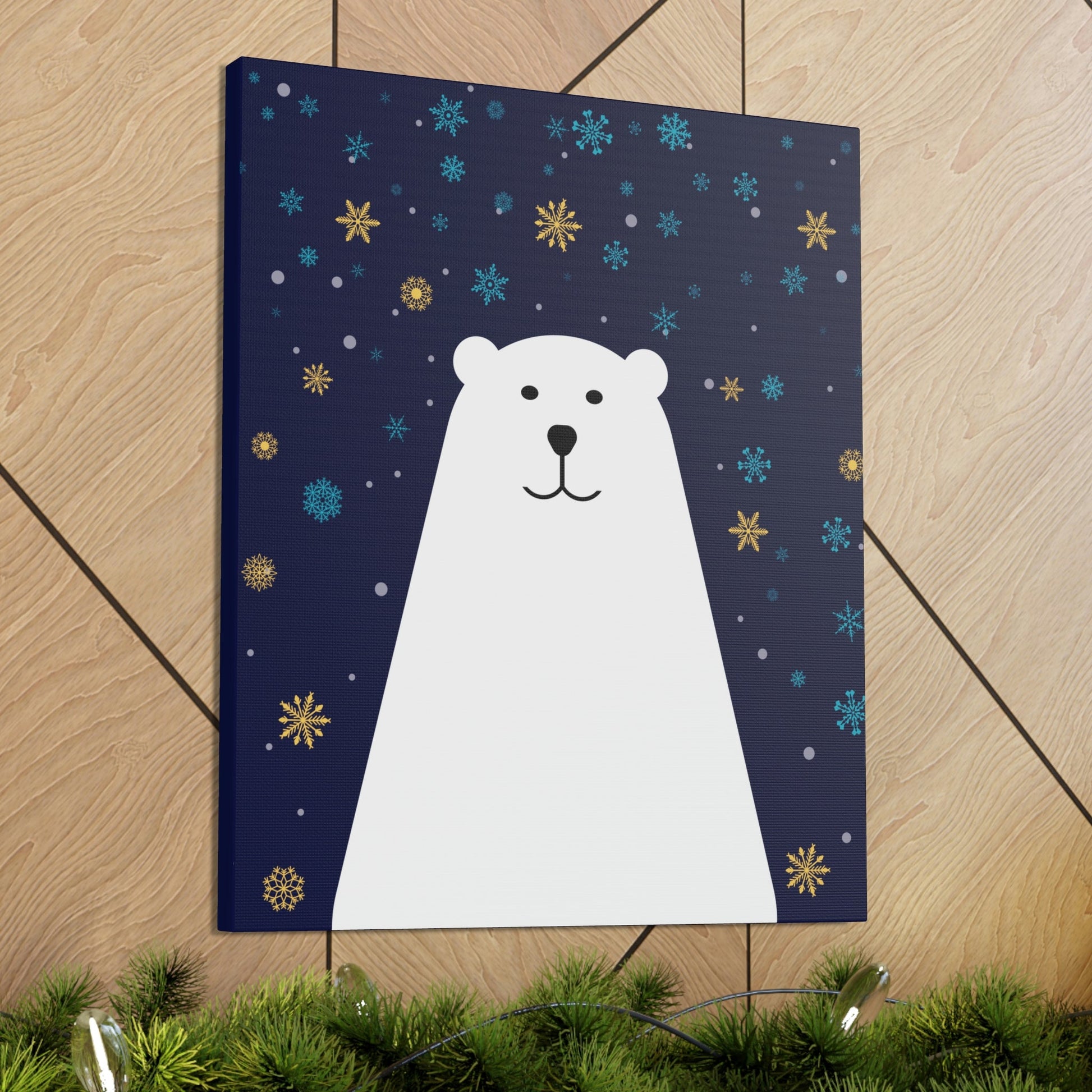 Polar Bear Arctic Classic Art Canvas Gallery Wraps Ichaku [Perfect Gifts Selection]