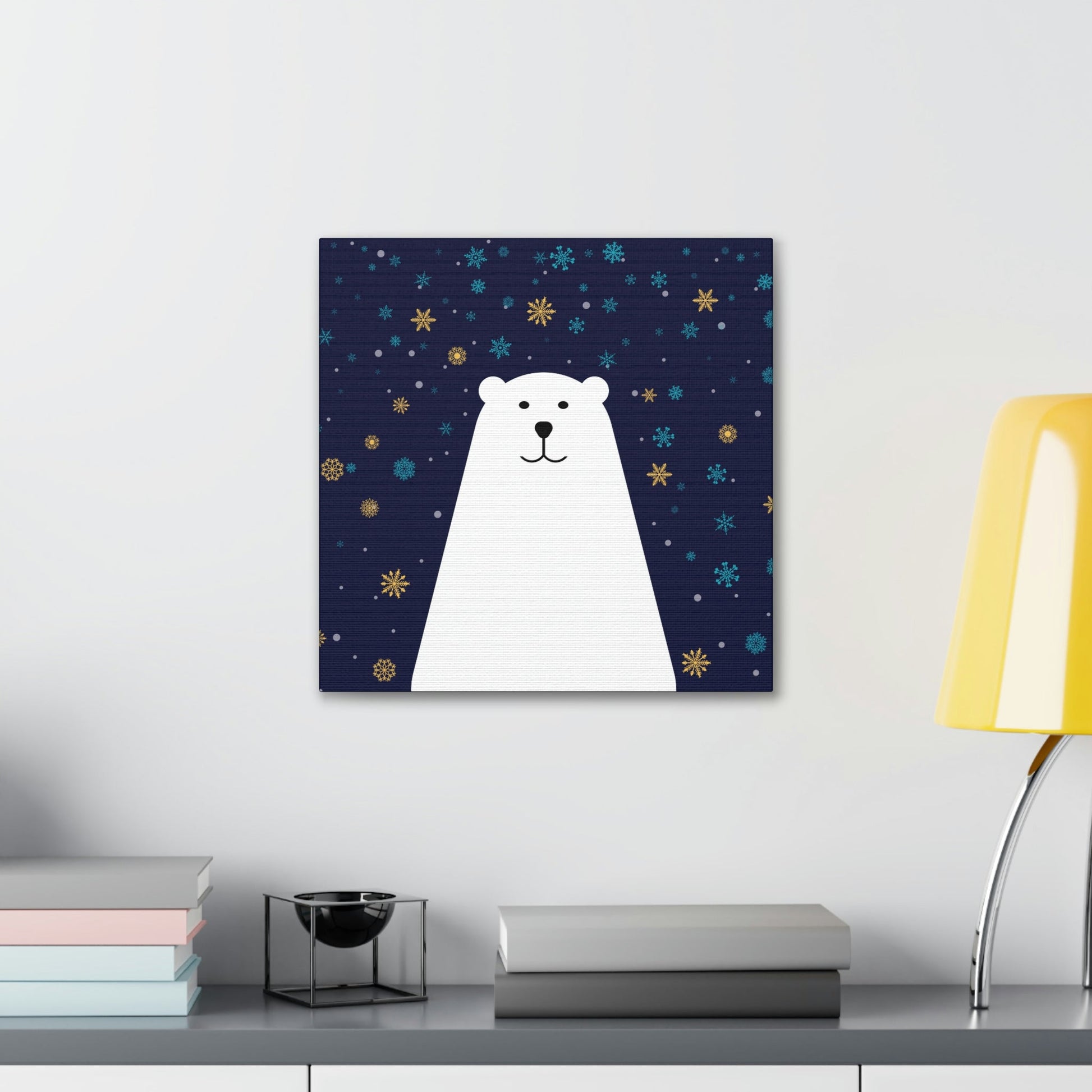 Polar Bear Arctic Classic Art Canvas Gallery Wraps Ichaku [Perfect Gifts Selection]