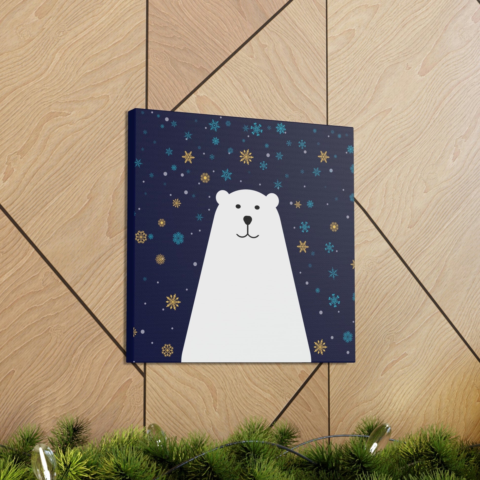 Polar Bear Arctic Classic Art Canvas Gallery Wraps Ichaku [Perfect Gifts Selection]