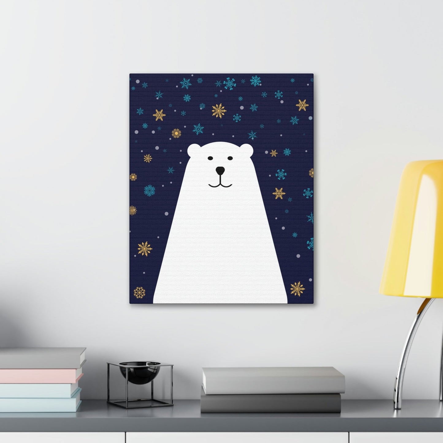 Polar Bear Arctic Classic Art Canvas Gallery Wraps Ichaku [Perfect Gifts Selection]