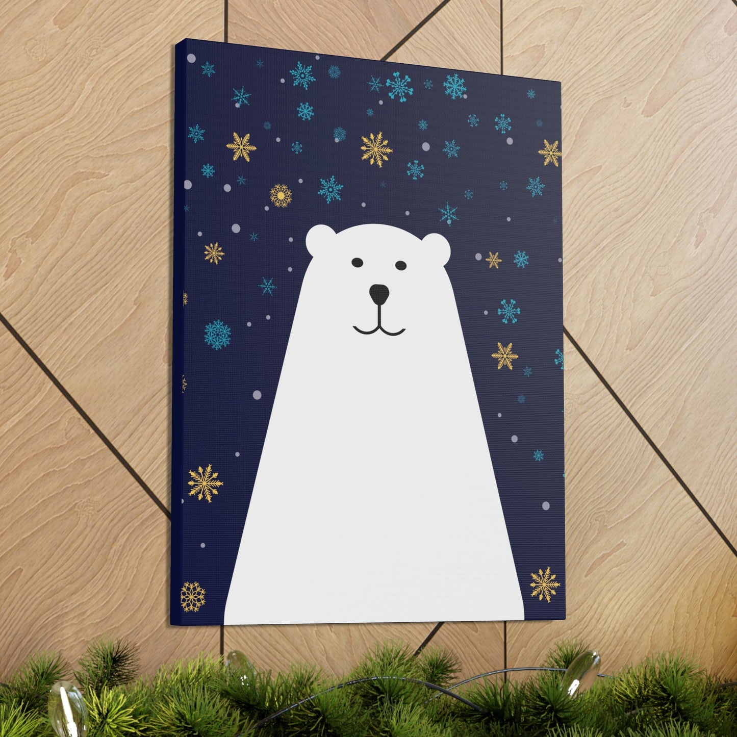 Polar Bear Arctic Classic Art Canvas Gallery Wraps Ichaku [Perfect Gifts Selection]