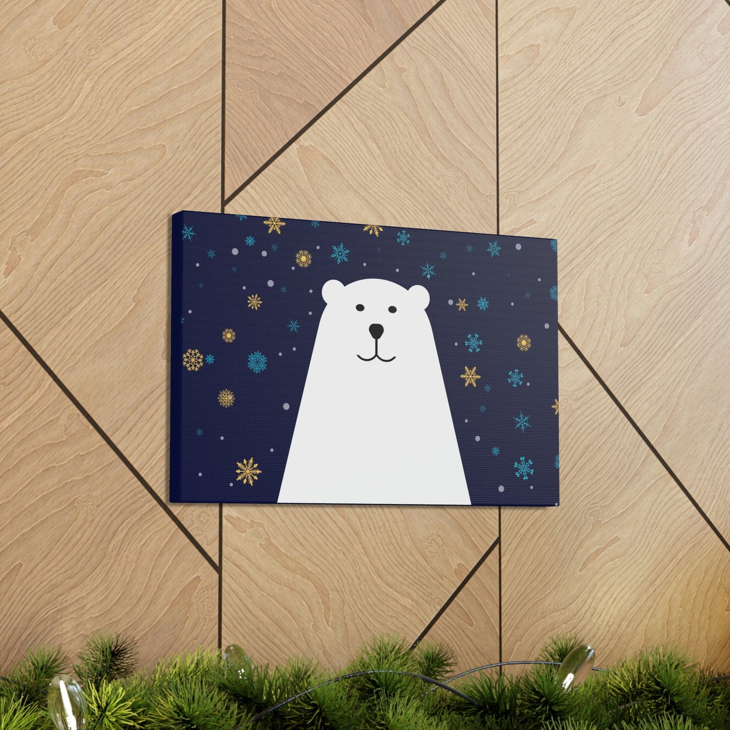 Polar Bear Arctic Classic Art Canvas Gallery Wraps Ichaku [Perfect Gifts Selection]