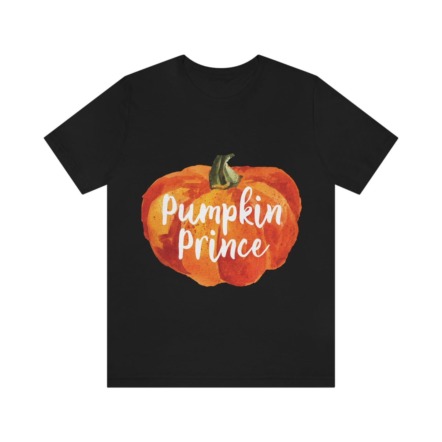 Pumpkin Halloween Prince Spooky Monster Jack O Lantern Unisex Jersey Short Sleeve T-Shirt Ichaku [Perfect Gifts Selection]