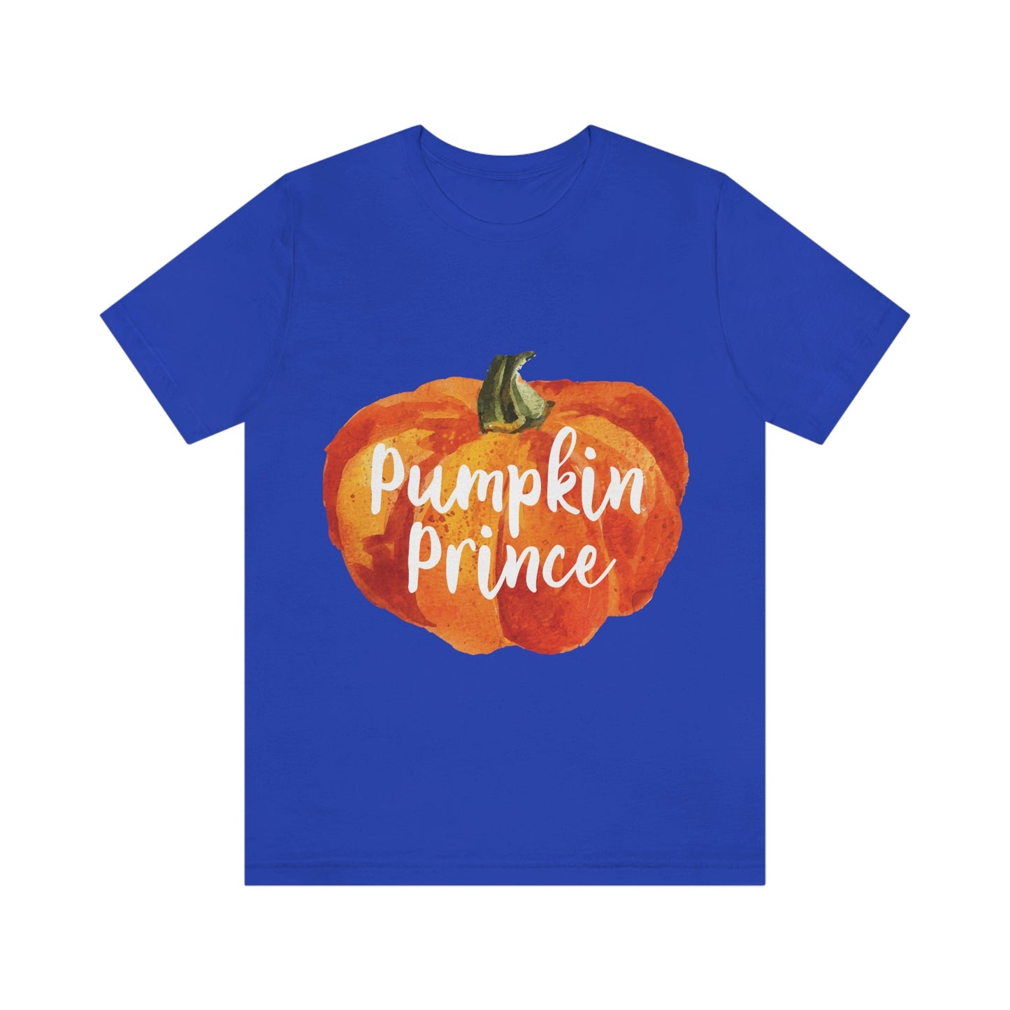 Pumpkin Halloween Prince Spooky Monster Jack O Lantern Unisex Jersey Short Sleeve T-Shirt Ichaku [Perfect Gifts Selection]