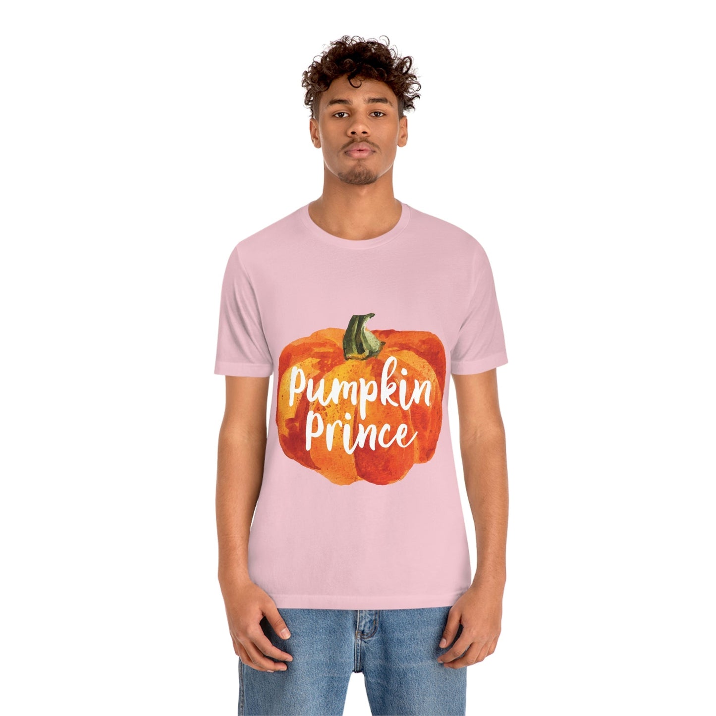 Pumpkin Halloween Prince Spooky Monster Jack O Lantern Unisex Jersey Short Sleeve T-Shirt Ichaku [Perfect Gifts Selection]