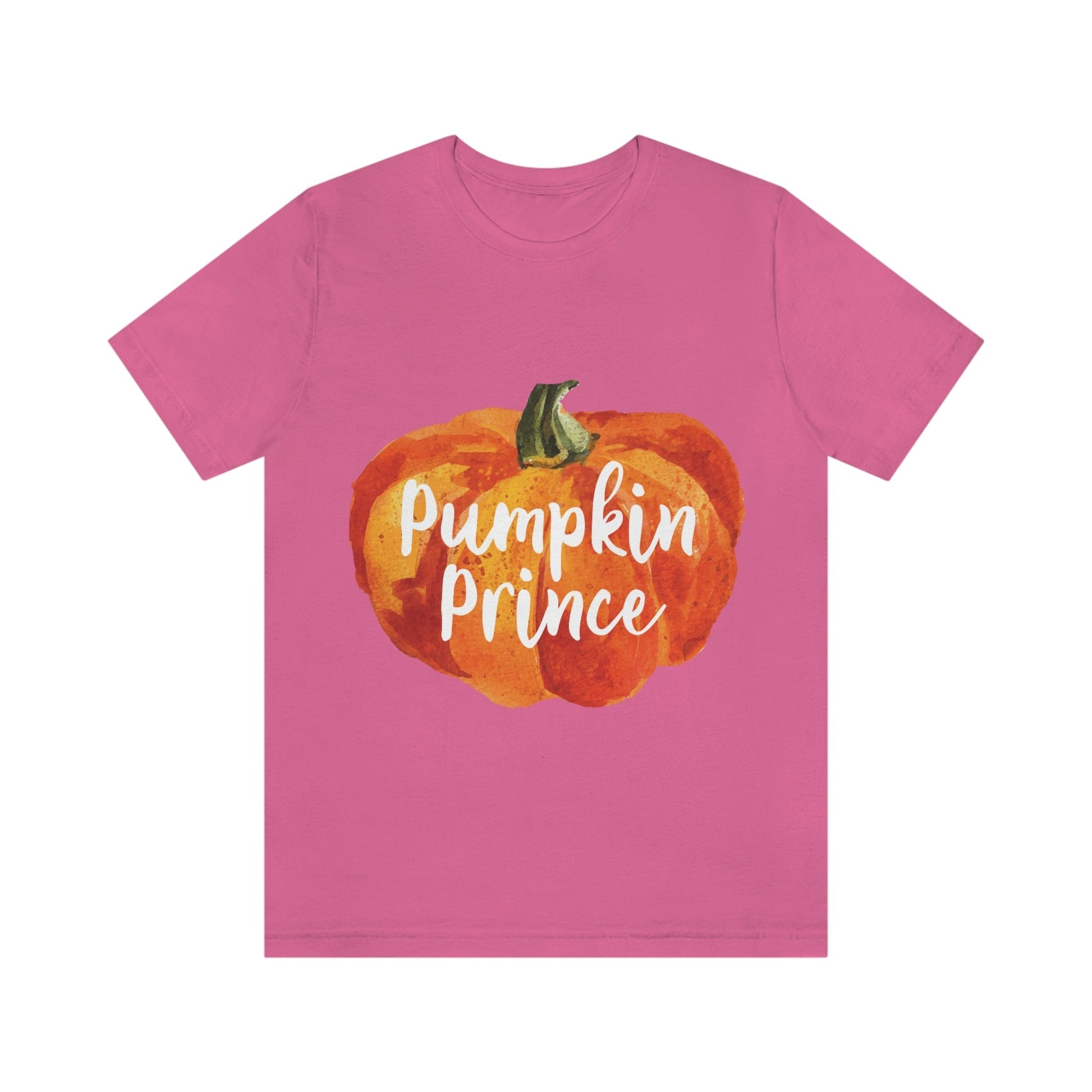 Pumpkin Halloween Prince Spooky Monster Jack O Lantern Unisex Jersey Short Sleeve T-Shirt Ichaku [Perfect Gifts Selection]