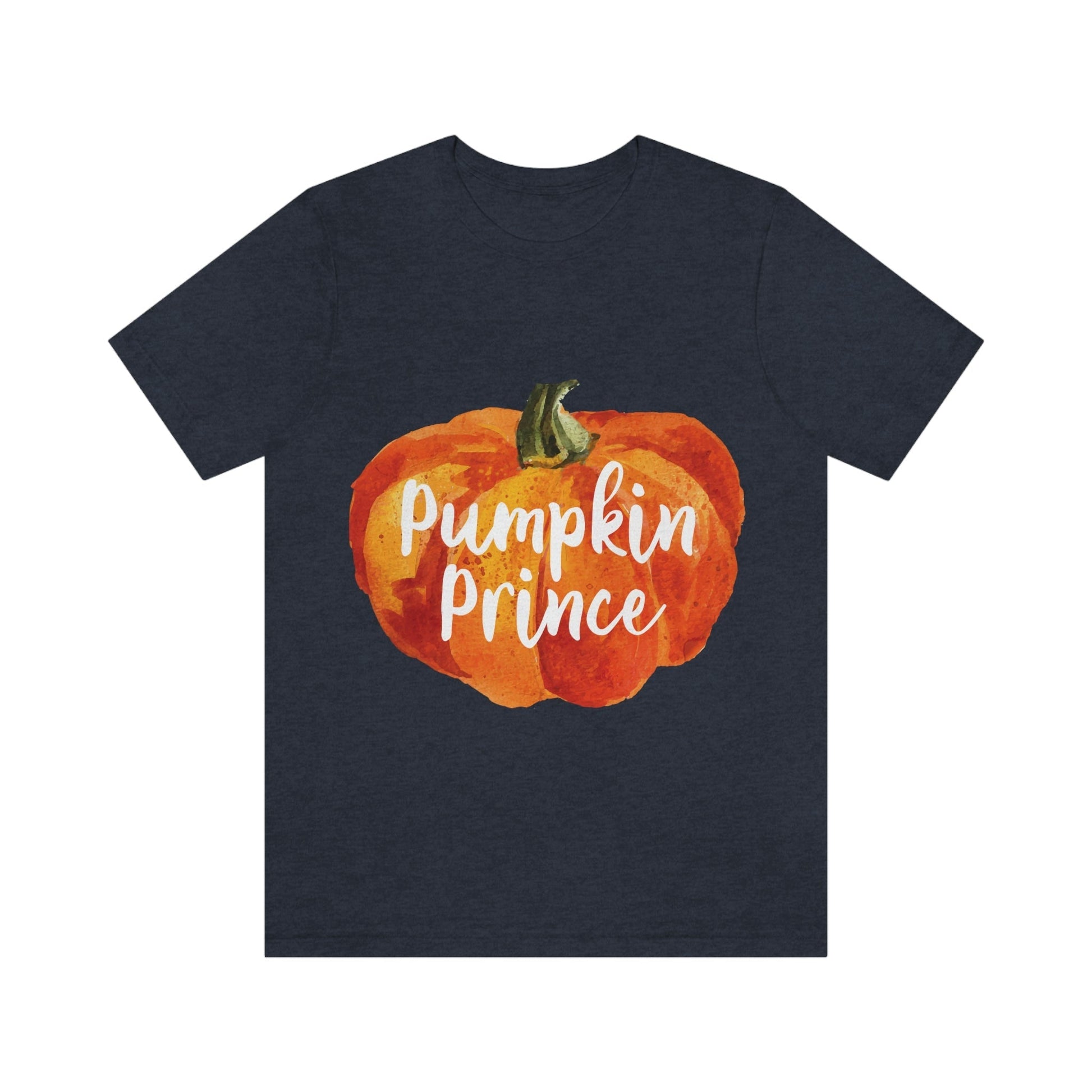 Pumpkin Halloween Prince Spooky Monster Jack O Lantern Unisex Jersey Short Sleeve T-Shirt Ichaku [Perfect Gifts Selection]