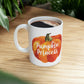 Pumpkin Halloween Princess Spooky Monster Jack O Lantern Ceramic Mug 11oz Ichaku [Perfect Gifts Selection]